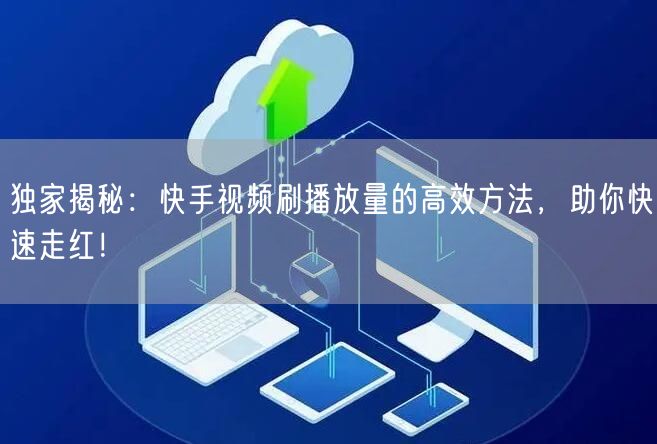 独家揭秘：快手视频刷播放量的高效方法，助你快速走红！