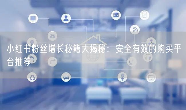 小红书粉丝增长秘籍大揭秘：安全有效的购买平台推荐